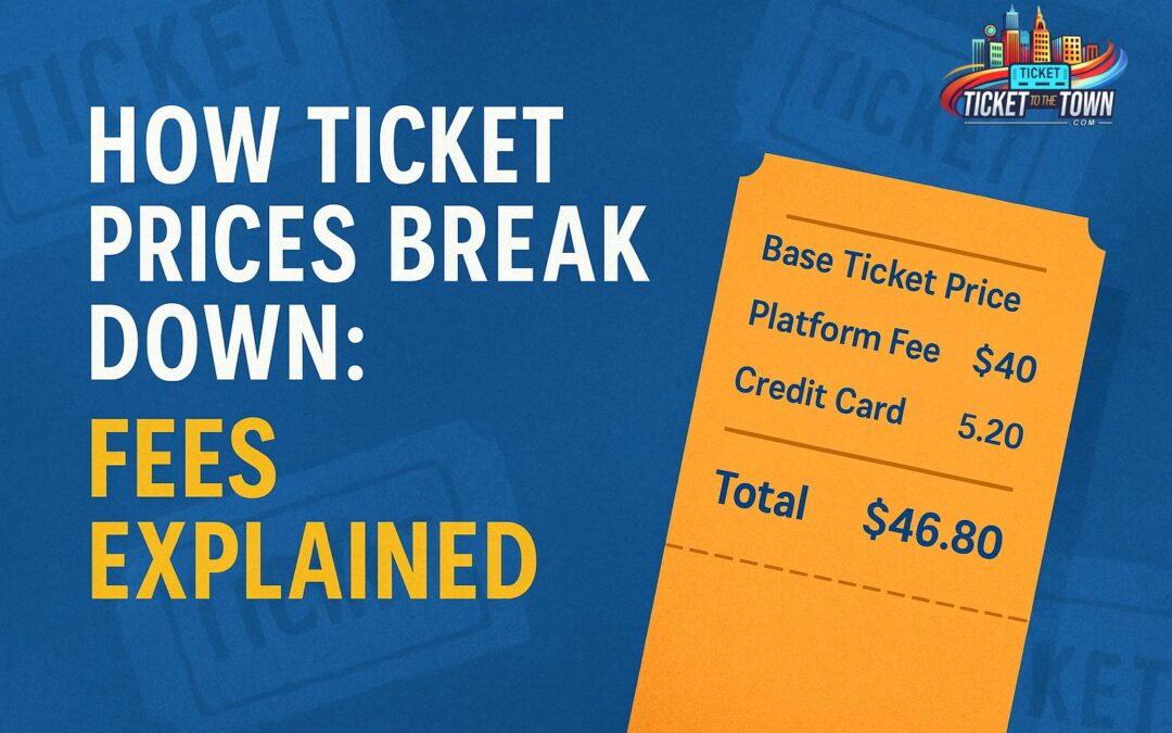 Ticketing Fees Explained: How Much Do Tickets Really Cost?
