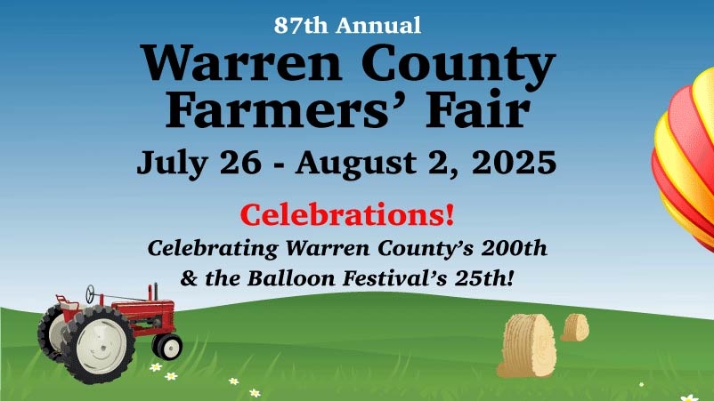 Experience the Warren Orange County Fair in Phillipsburg, NJ (July 26 – August 2, 2025)