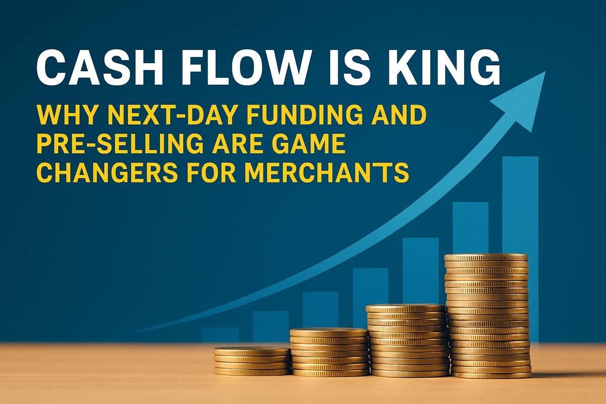 Cash Flow is King: Why Next-Day Funding and Pre-Selling Are Game Changers for Merchants