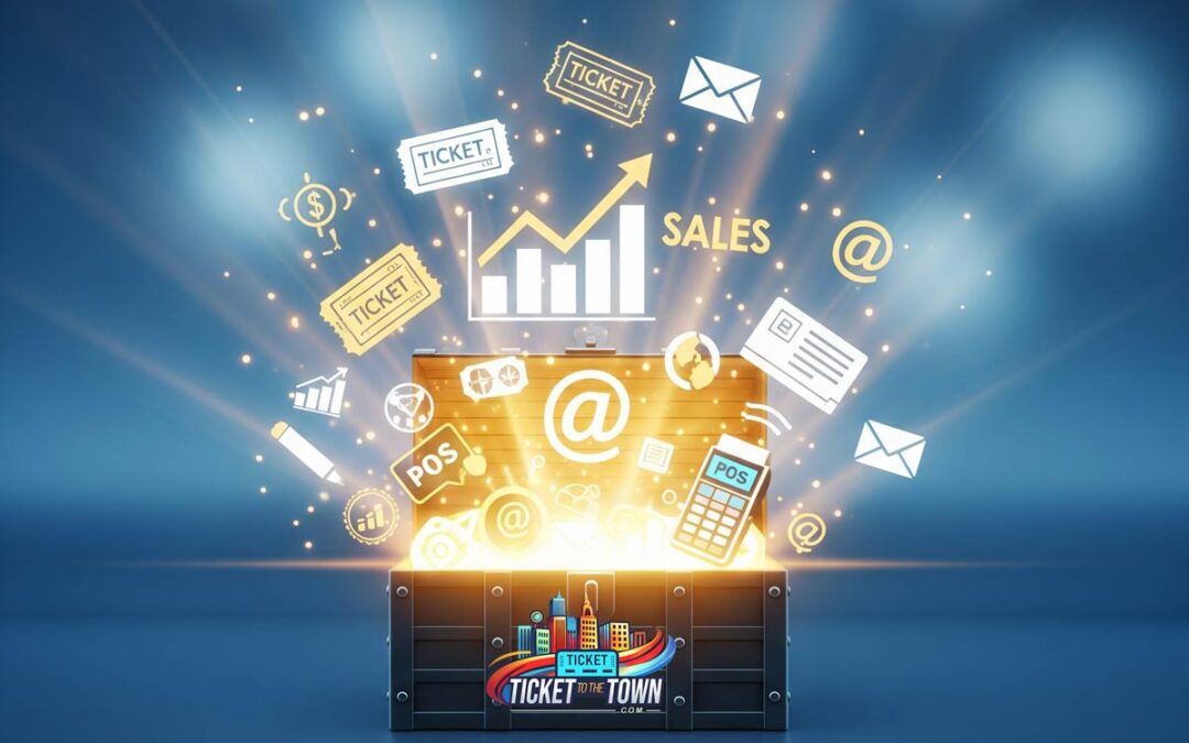 TicketToTheTown.com: Over $10,000 of Event Management Tools — All Passed Onto Your Ticket Buyers!