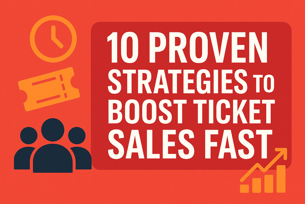 10 Proven Strategies to Create Urgency and Boost Online Ticket Sales