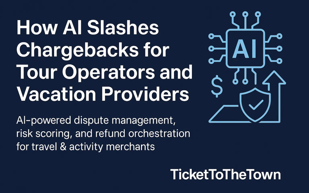How AI Slashes Chargebacks for Tour Operators and Vacation Providers
