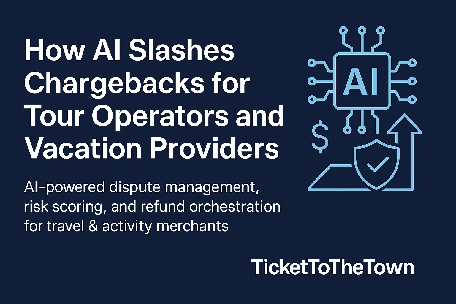 How AI Slashes Chargebacks for Tour Operators and Vacation Providers
