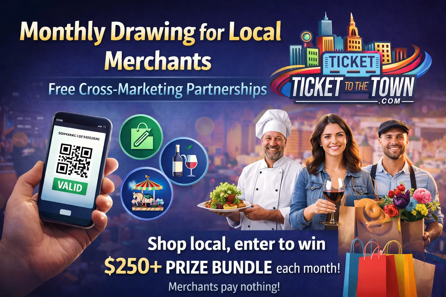 Monthly Drawing for Local Merchants: Free Cross-Marketing That Drives Sales